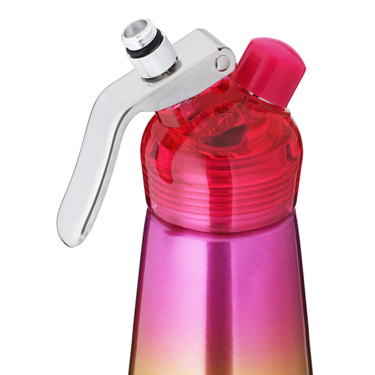 Regnbue farget sifonflaske 500 ml